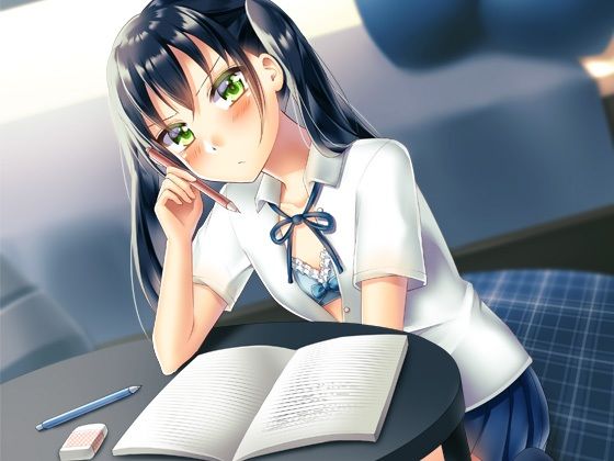 サンプル画像1:小生意気な妹とのあま〜いお勉強(かべるね) [d_483877]