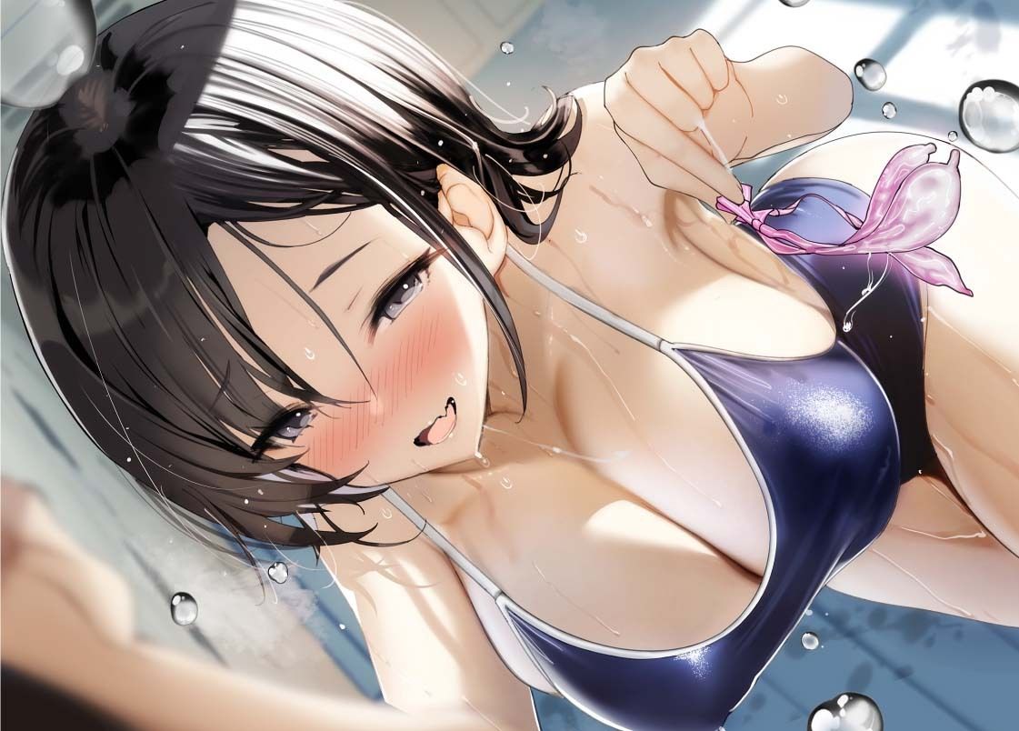 サンプル画像1:後輩ちゃんはいつも水着でおま〇こ奉仕してくれる【フォーリーサウンド】(テグラユウキ) [d_487037]