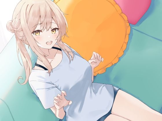 サンプル画像1:お姉さん彼女と甘々おうちデートゼロ距離体感温度↑↑ 信頼関係値MAX☆ささやき彼女シリーズ【KU100】(くまみたいないぬ) [d_487056]