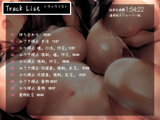 サンプル画像3:P活JK監禁レ○プ・親友と二人・シャブ漬。(にゃんこフェチ) [d_487178]