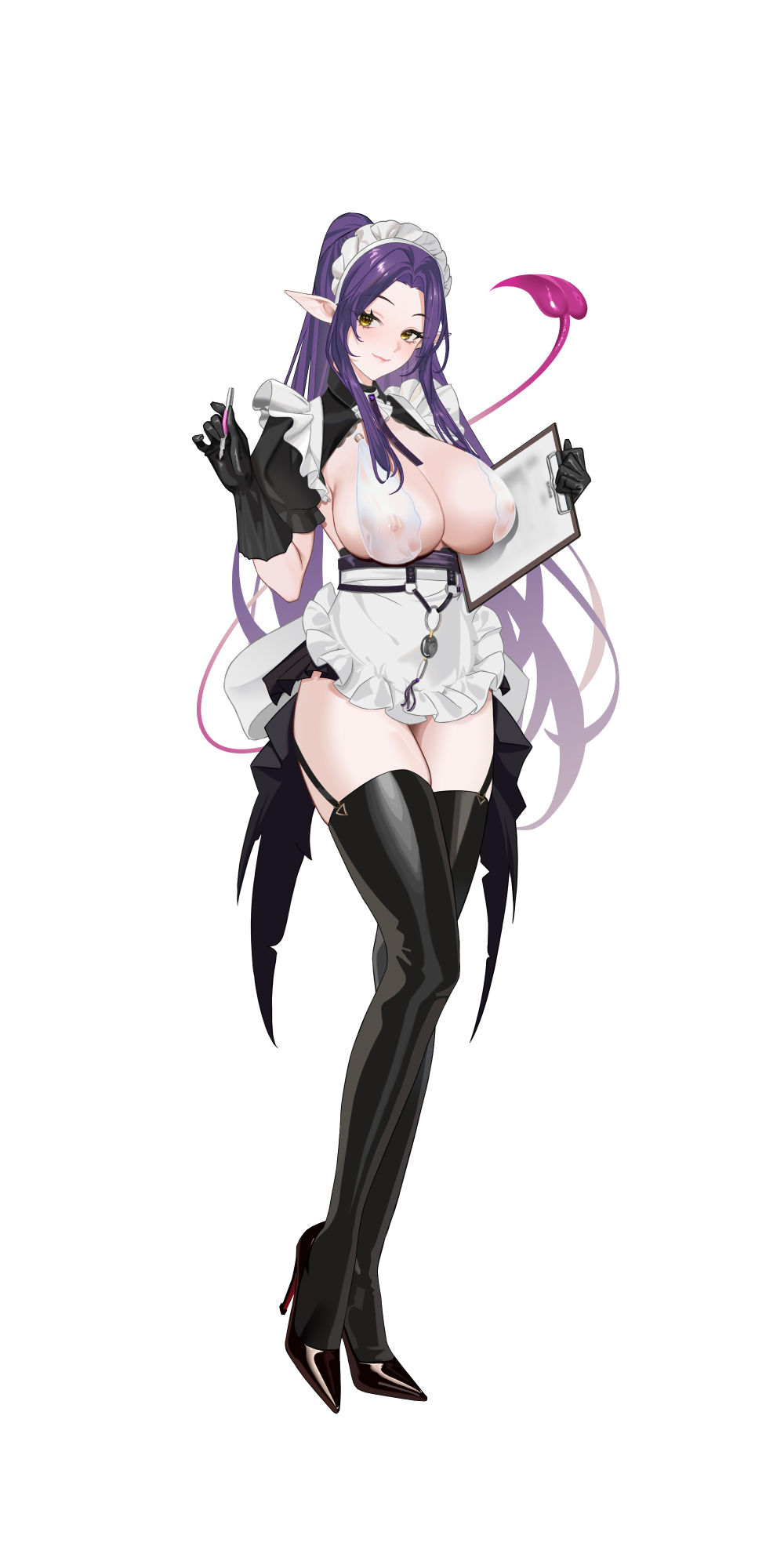 サンプル画像5:淫魔メイドさんとの都合がよすぎる毎日ラブラブ性奉仕三昧性活(いるま☆うさぎ) [d_487776]