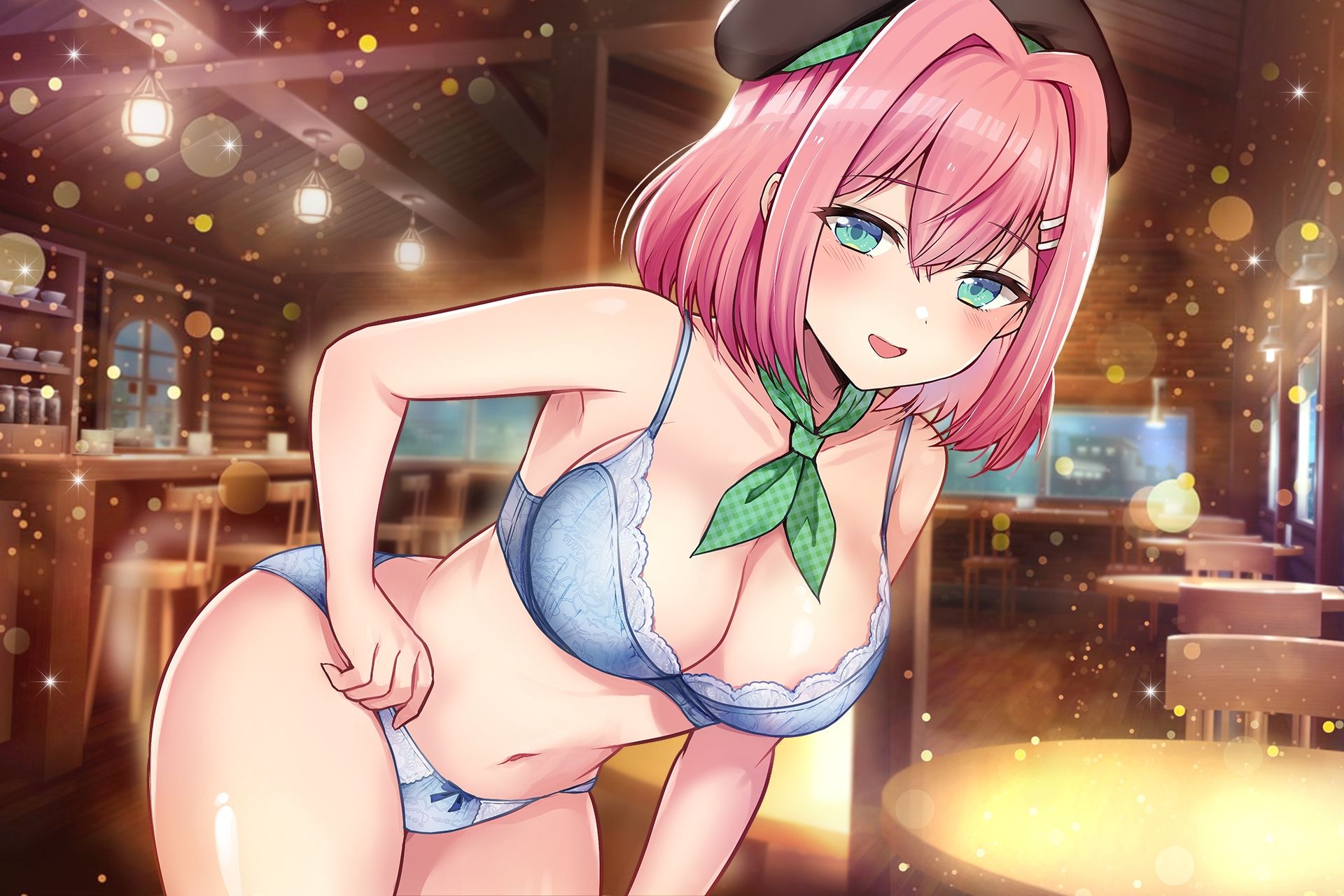 サンプル画像4:雪降る季節の恋物語(back fill) [d_491469]