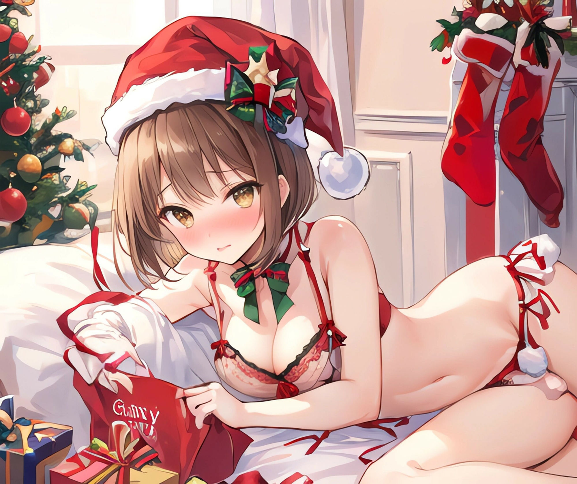 サンプル画像5:実演 あまあまクリスマス！CV結女(九谷さんと愉快な仲間たち) [d_493316]
