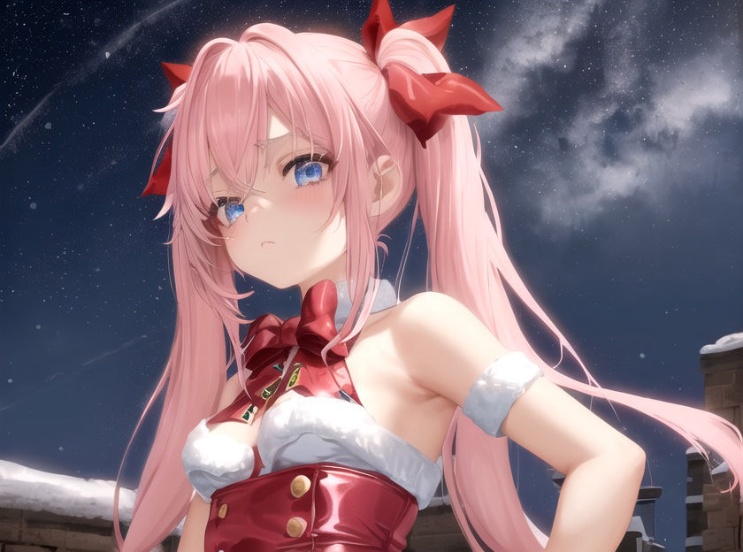 サンプル画像4:壁尻魔法少女〜元悪の女幹部なサンタが煙突に壁尻したのでラスボス戦に間に合うようにお手伝いした話(アナル巨尻大好き屋) [d_494504]