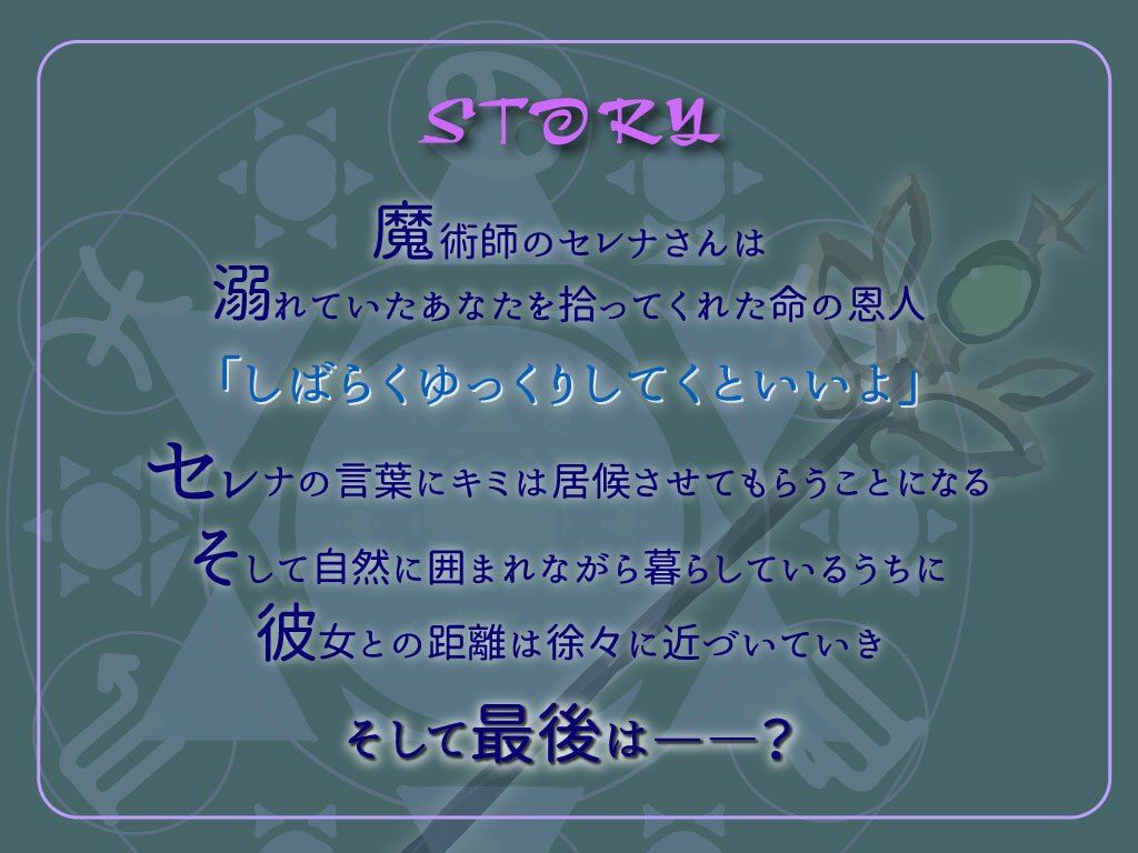 サンプル画像3:寂しがり屋な魔術師さまは…お嫌いですか？(きらきらおんぷ) [d_497807]