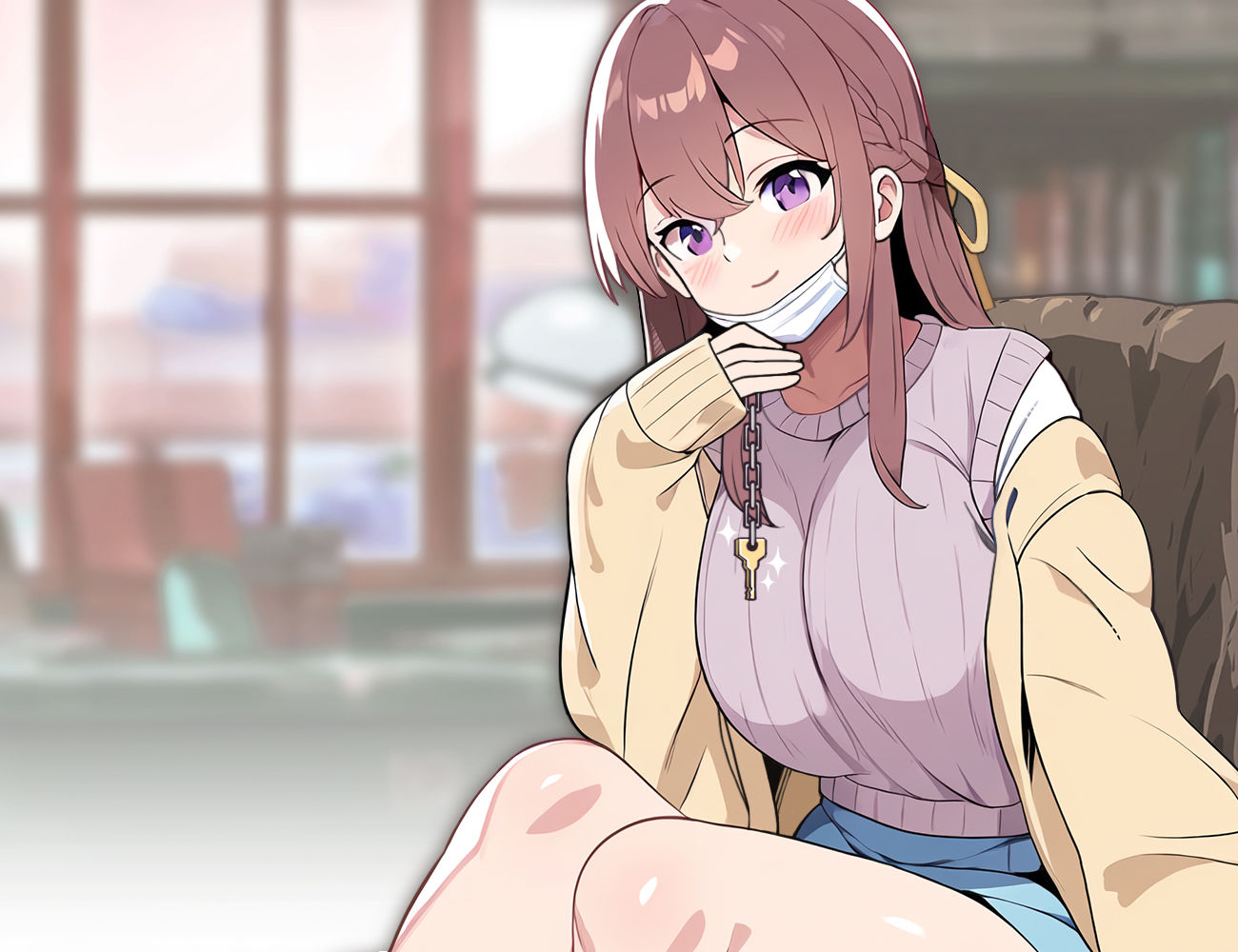 サンプル画像6:家庭教師先の教え子JKにされる射精管理(はるさめ屋) [d_497960]