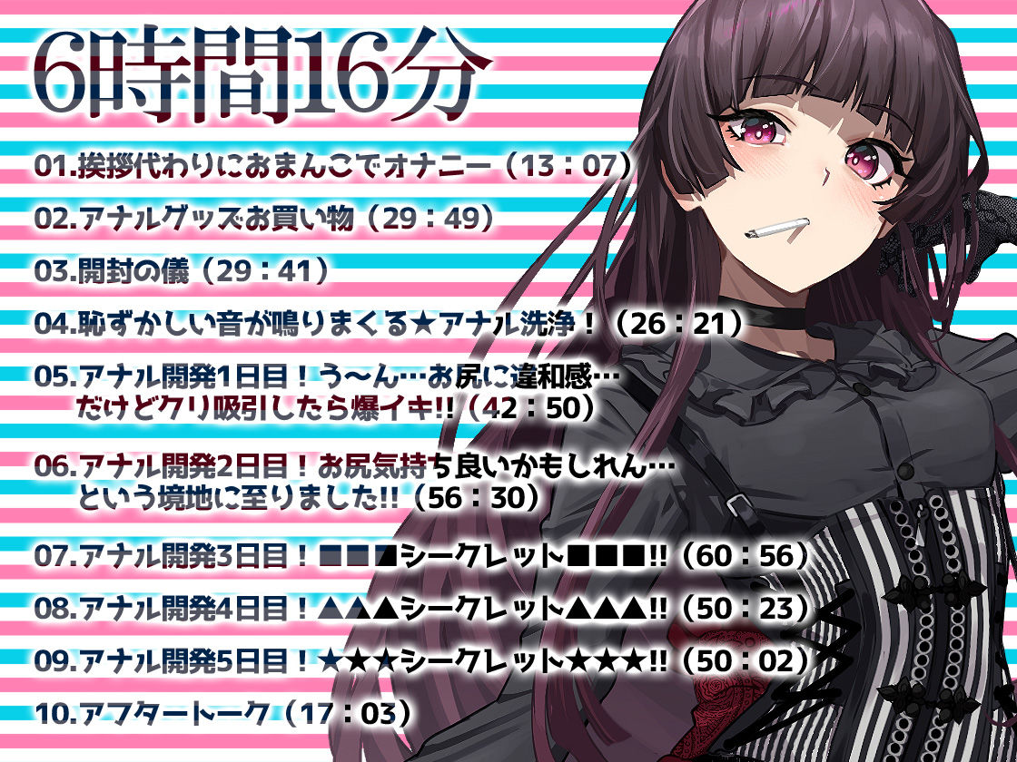 サンプル画像5:尻穴マニア（´∀｀（⊃＊⊂）アナル洗浄の音まで聴かせちゃう実演オナニー肛門開発5DAYS★あゆさき とこ★お尻の穴をトロトロ淫乱ケツまんこに調教しちゃおう大作戦♪(DragonMango) [d_498552]