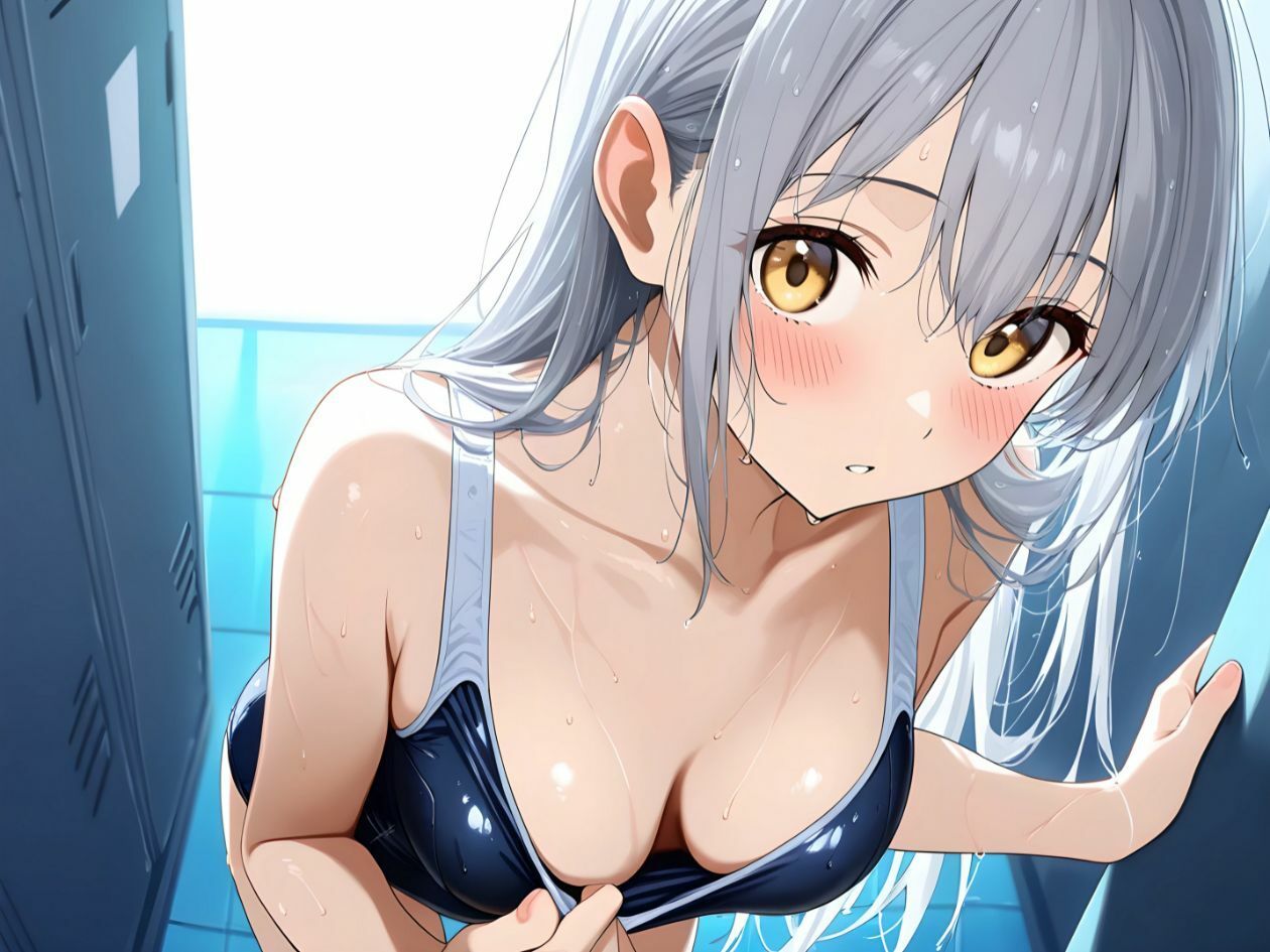 サンプル画像2:こっそりおち〇ち〇を鎮めてくれるプールの勃起監視員おねえさん【KU100】(いたずらえっち 〜性癖よ恍惚なれ〜) [d_499307]