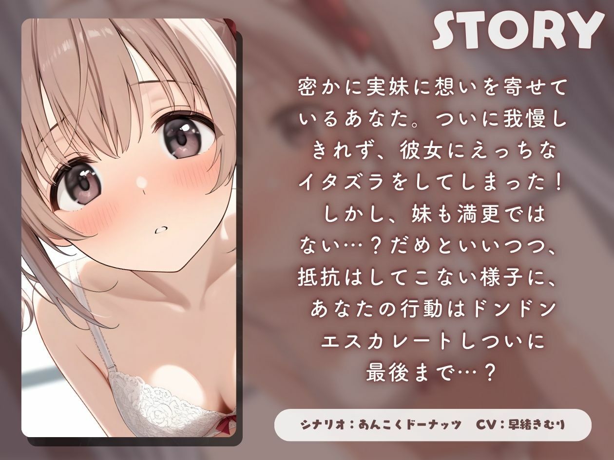 サンプル画像1:だめよだめよも好きのえっち！実妹と禁断の近親相姦♪【KU100】(いたずらえっち 〜性癖よ恍惚なれ〜) [d_504591]