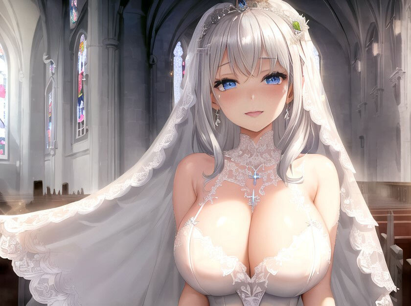 サンプル画像6:甘えん坊な銀髪巨乳メイドは幼馴染の旦那様に愛されたい〜ゼロ距離密着添い寝でこっそりラブ堕ち性活〜【バイノーラル/中出し/ラブラブ】(ゆめねこキャンディ) [d_510060]