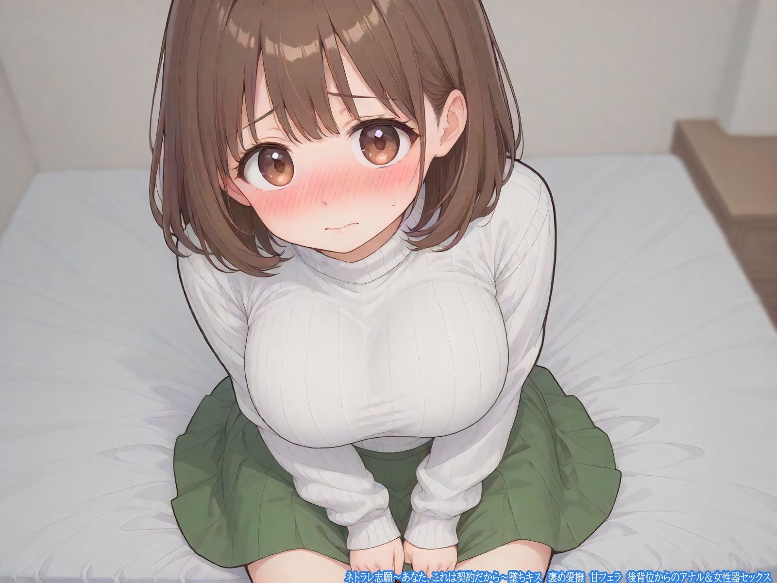 サンプル画像4:ネトラレ志願〜あなた、これは契約だから〜墜ちキス  褒め愛撫  甘フェラ  後背位からのアナル＆女性器セックス(三毛猫BOX) [d_515656]