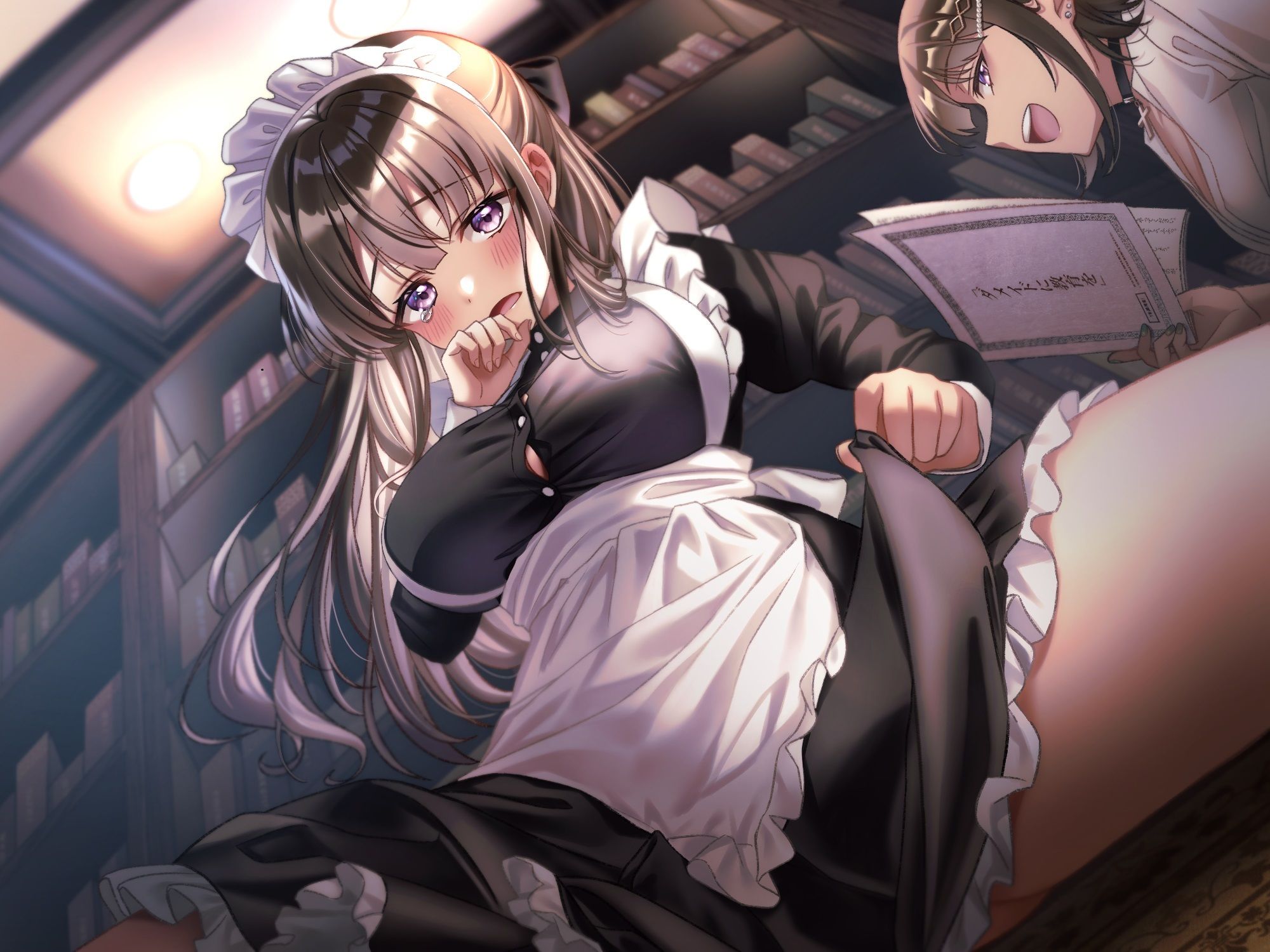 サンプル画像1:「ダメイドに教育を」(毛ガニデパート) [d_515861]