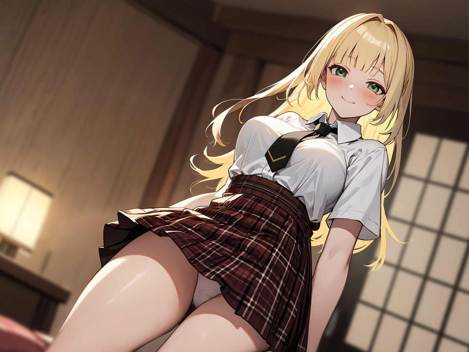 サンプル画像4:真面目で清楚な金髪留学生に毎晩エロい事を教えてみたら…リビドー開放生ファック性活(ちゃんとぴ発電所) [d_518638]