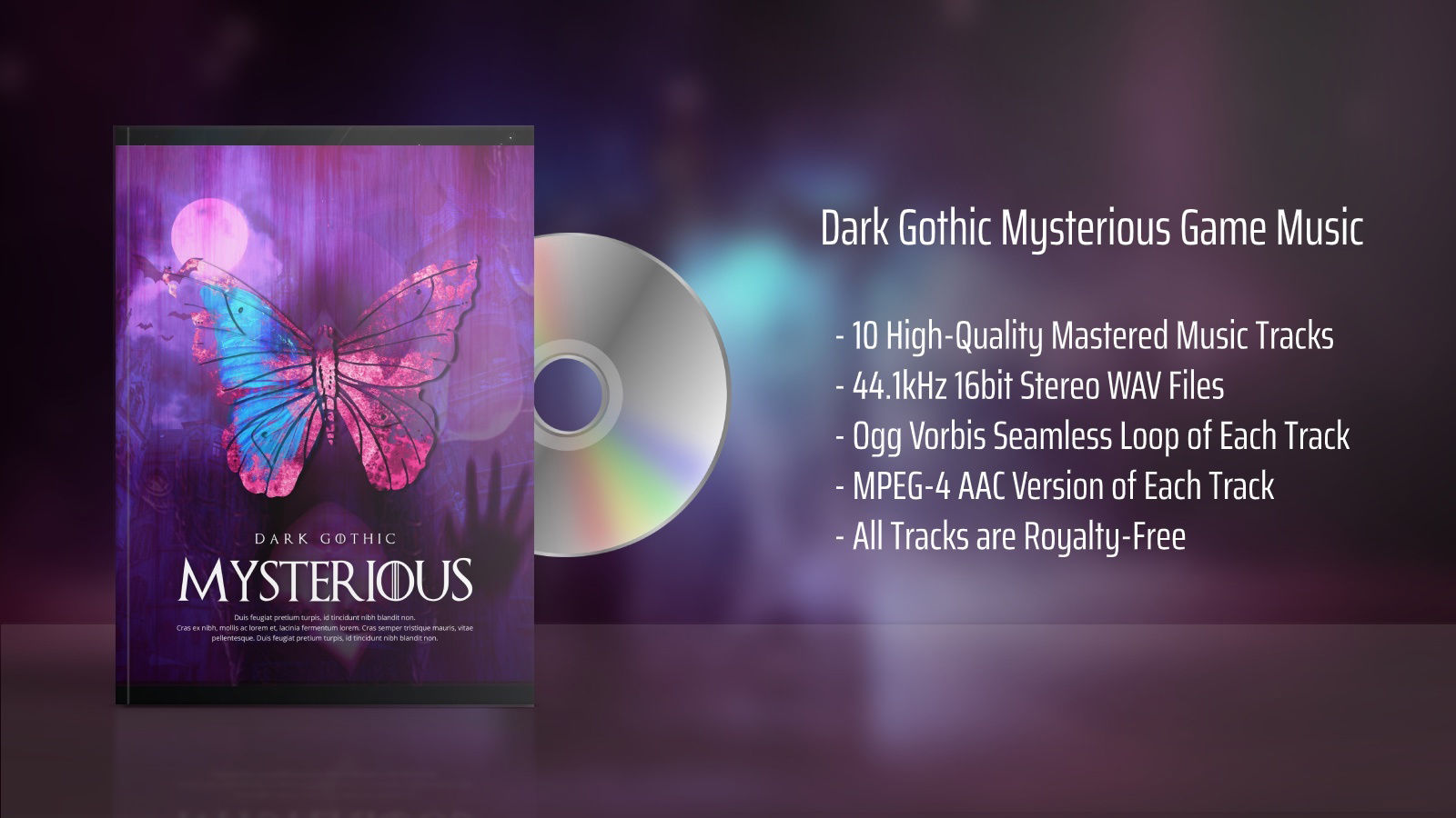サンプル画像2:【BGM素材】Dark Gothic Mysterious Game Music(SOUND AIRYLUVS) [d_519758]