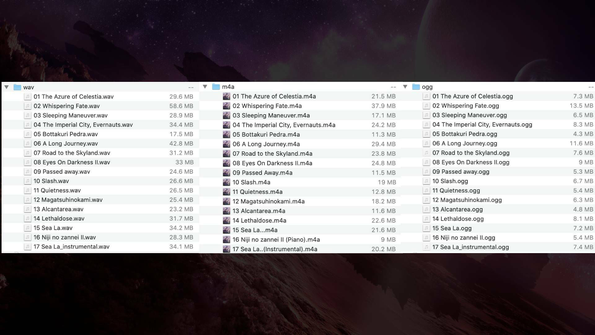 サンプル画像4:【BGM素材】The Azure of Celestia Game Music(SOUND AIRYLUVS) [d_520386]