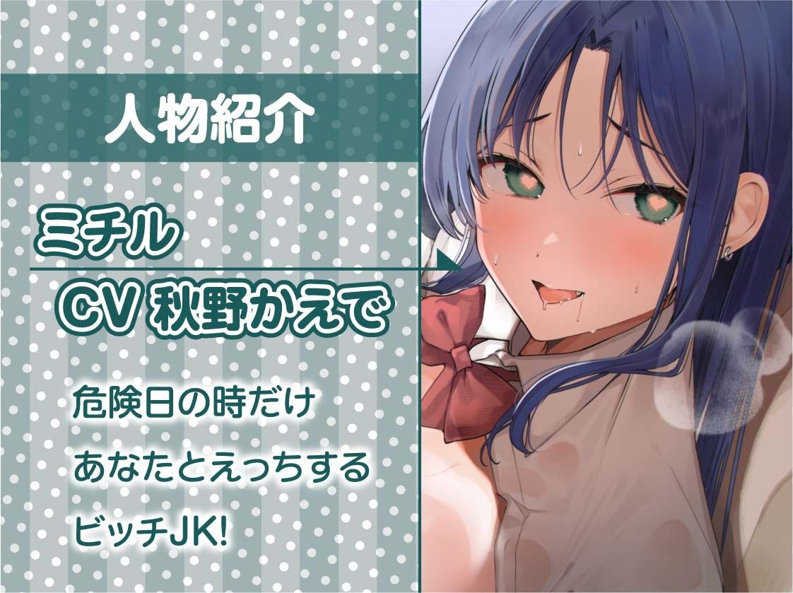 サンプル画像5:危険日オンリーセックス〜ビッチなJKは妊娠希望〜【フォーリーサウンド】(テグラユウキ) [d_521709]