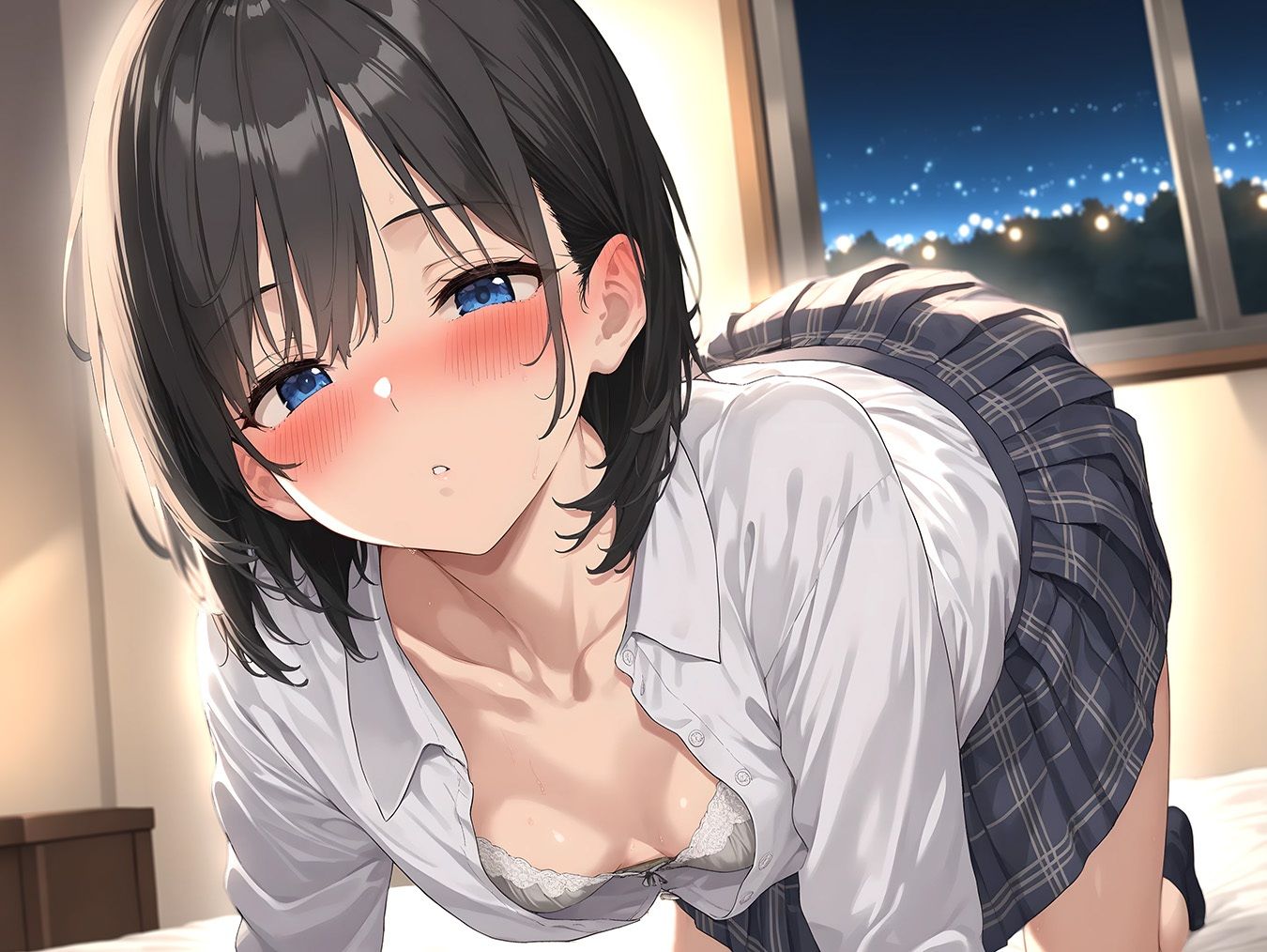 サンプル画像2:風紀委員のダウナー同級生によるオナ禁取り締まり事務的耳舐め手コキ【KU100】(いたずらえっち 〜性癖よ恍惚なれ〜) [d_533215]