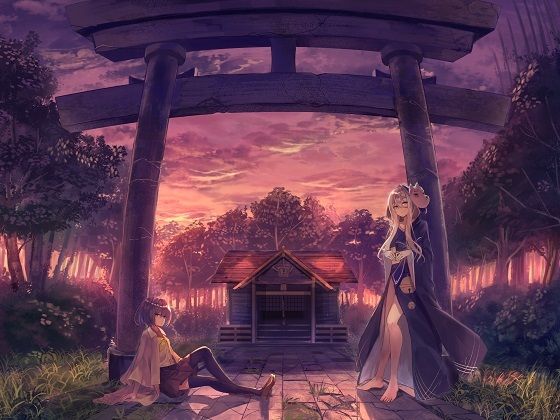 サンプル画像1:こいあい神社の一口噺(歌い鈴) [d_534909]