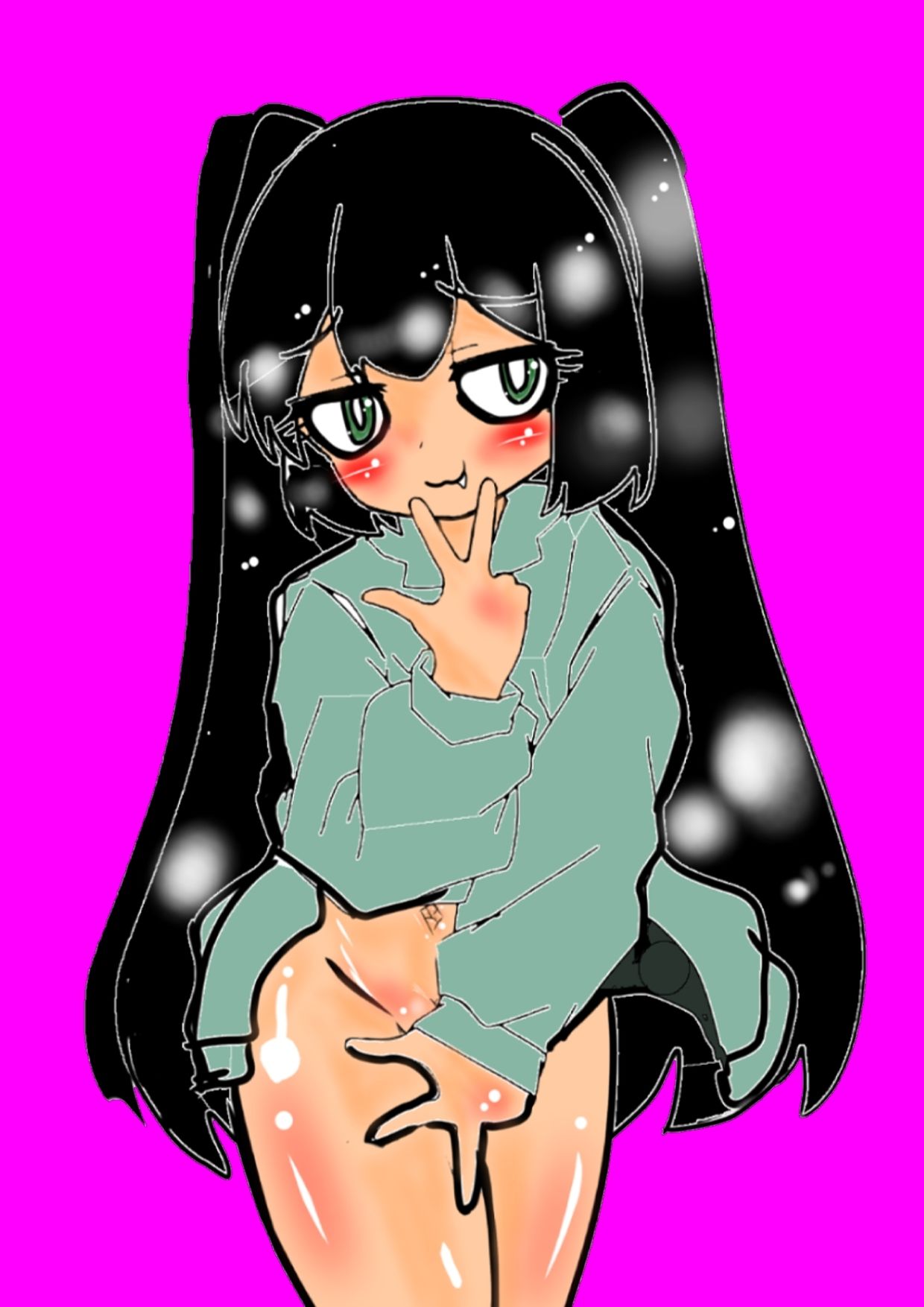 サンプル画像2:♪みむかわ♪煽ってきた妹のクリトリスと乳首をを拷問し続けて、おほ声出させてデカクリと化した陰核を「おまめさん体操1年間」カードで負けた罰で♪初音ミク似ナイスtry(モヤモヤしようず) [d_535706]