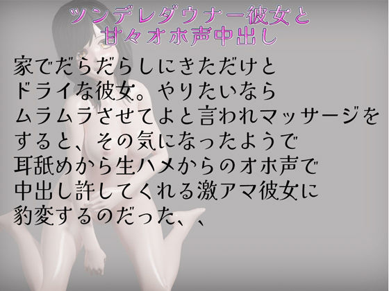 サンプル画像2:ダウナー女子に中出しボイス集(rino) [d_536178]