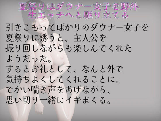 サンプル画像3:ダウナー女子に中出しボイス集(rino) [d_536178]