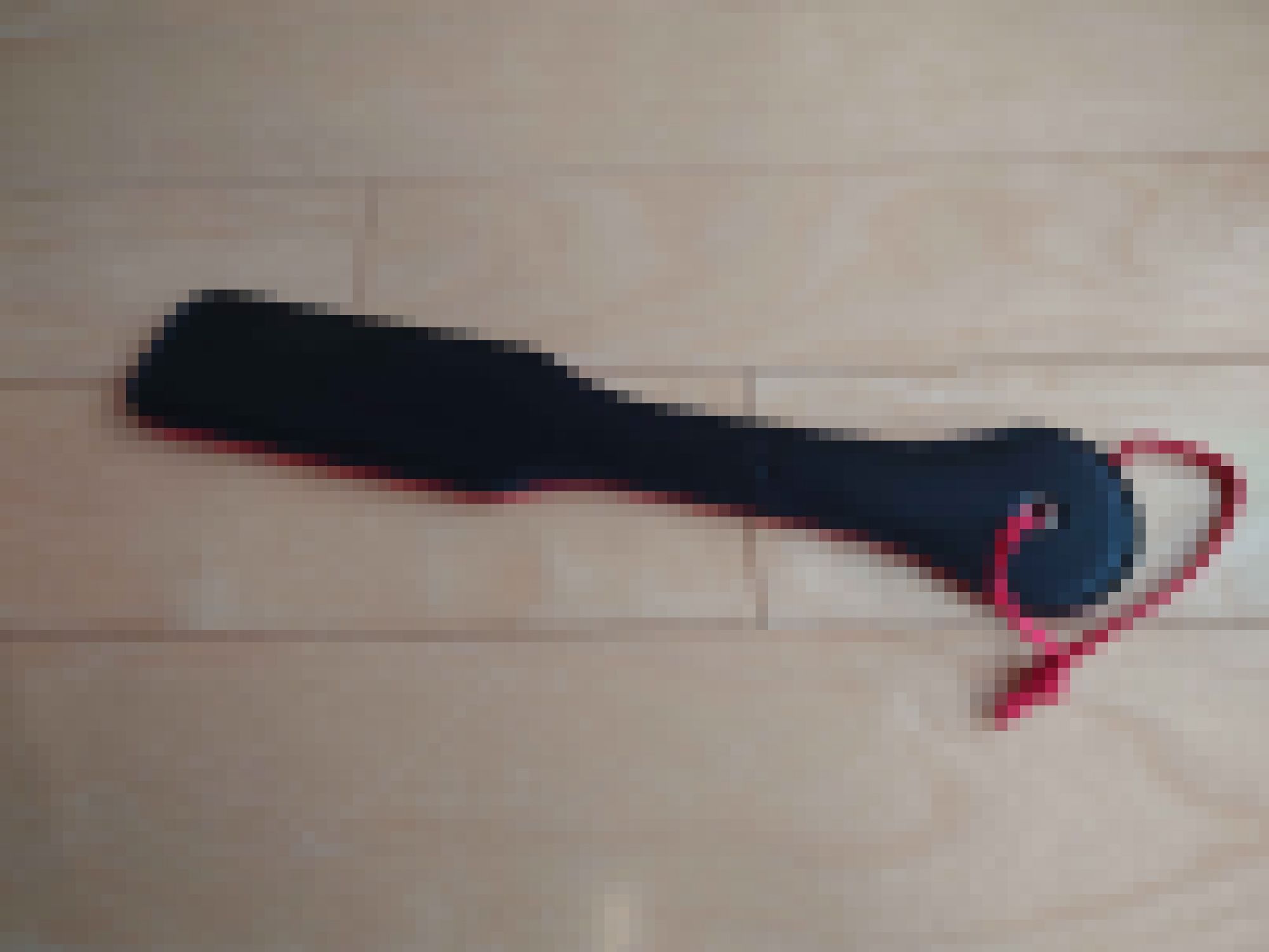 サンプル画像1:トレイに顔を突っ込ませて飲尿させながらのお仕置きスパンキングオナニー（レナの調教記録〜003）(M女レナの調教記録) [d_536754]