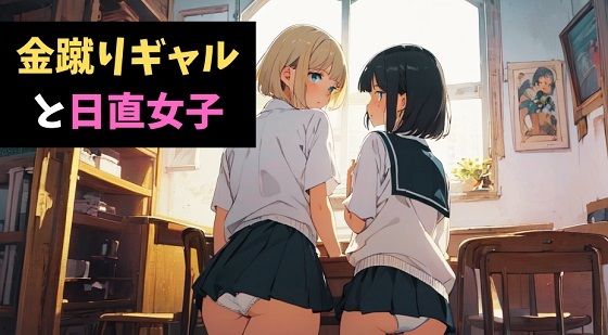 金蹴りギャルと日直女子〜男子のよわさ、教えてあげるっ〜の画像