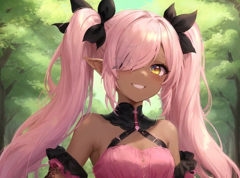 サンプル画像4:異世界パパ活！人生ナメてる褐色〇リエルフを極太おちんぽでオホらせたい〜メス〇キまんこが孕むまで〜【わからせ/ファンタジー/中出し】(巨乳大好き屋) [d_539506]