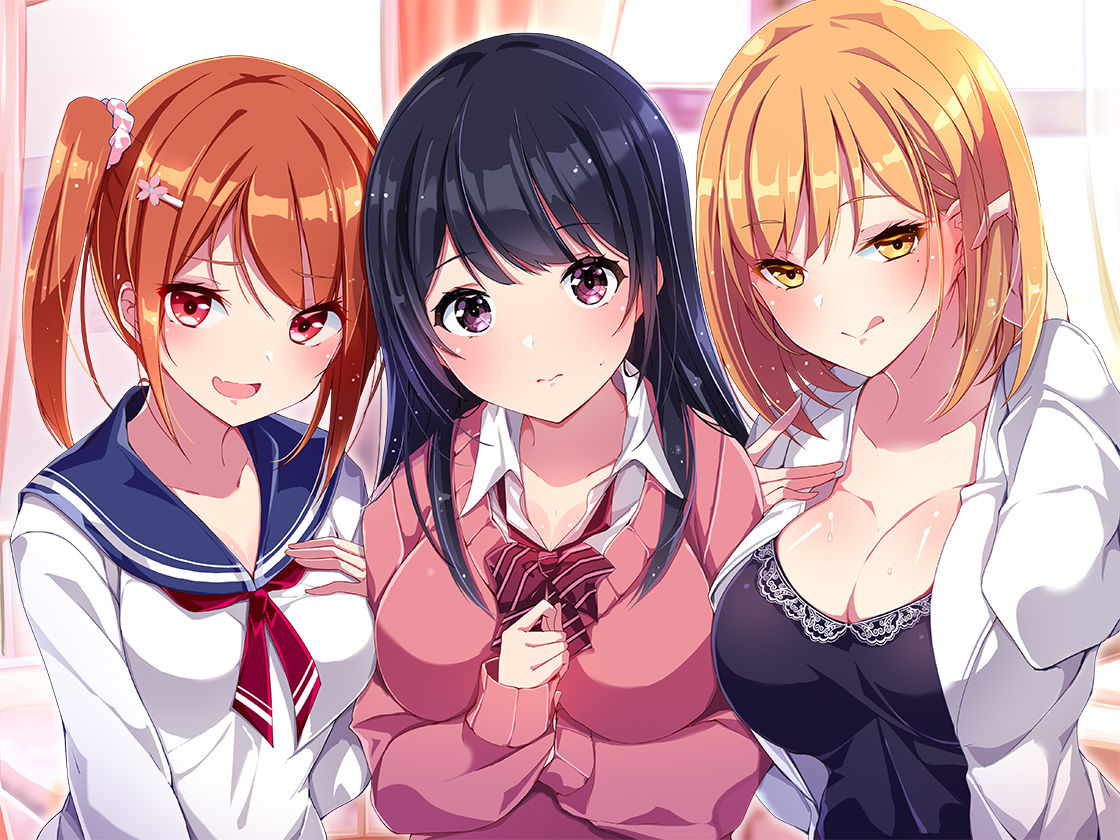 サンプル画像6:【約6時間】魅惑の放課後☆ハーレム日記〜3キャラぜーんぶ CV:伊ヶ崎綾香〜【KU100バイノーラル】(ちょこうさぎ) [d_540631]