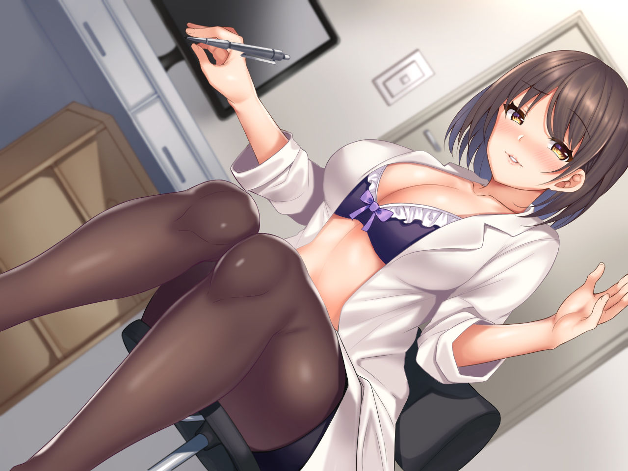 サンプル画像1:【2時間超え！】射精改善クリニック〜正しいヌキ方、教えてあげる〜【KU100バイノーラル】(ちょこうさぎ) [d_540638]