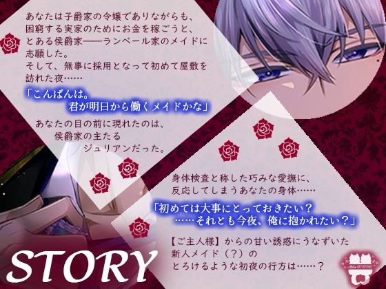 一夜限りと思って好色侯爵様と濃蜜セックスしたら、虜にしちゃったみたいですの画像1