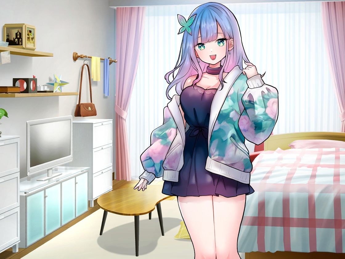 サンプル画像5:バイト先憧れの先輩の引っ越し手伝ったら「泊まっていきなよ」グイグイ迫られ！あまラブご奉仕されちゃった話(しゃぶり〜ぜ) [d_544258]