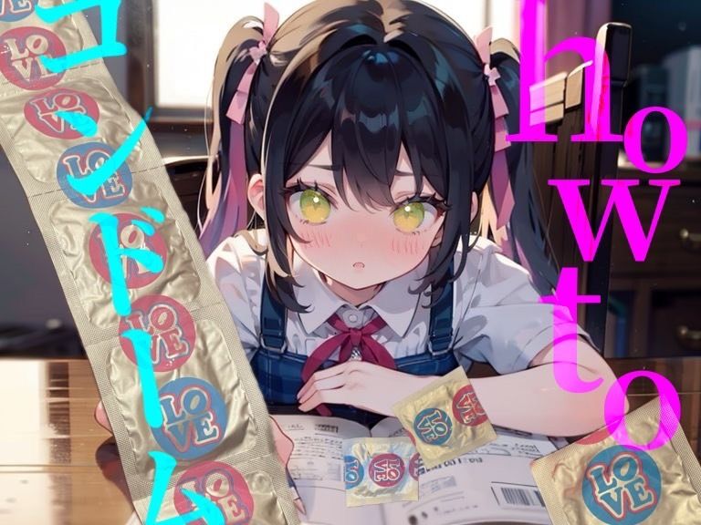 サンプル画像1:【how to コンドーム】童貞処女必聴！！初めてで失敗しないコンドーム付け方講座！！！(つんぽこ製作委員会) [d_547963]