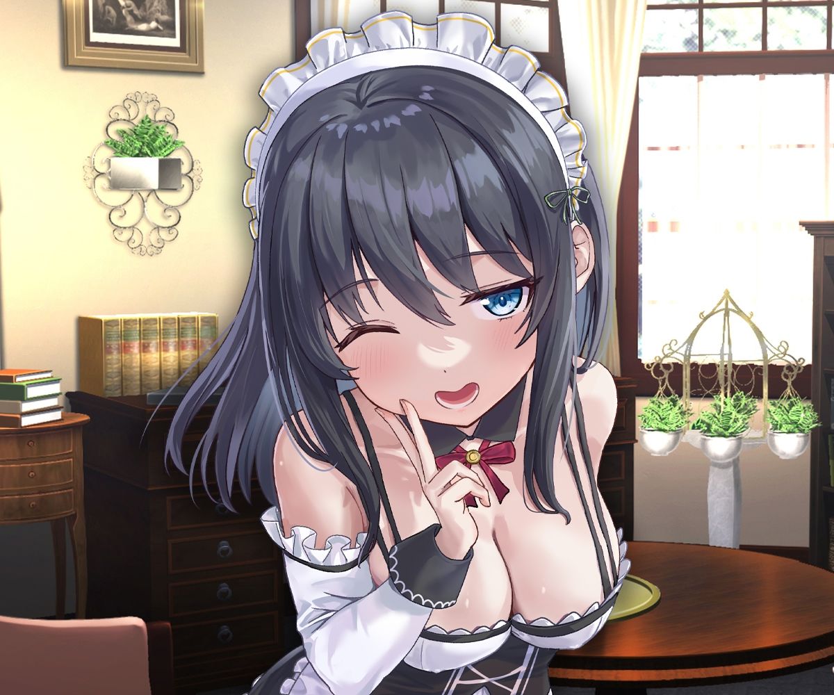 【お試し価格】お屋敷メイド絆の両耳おちんちん♪ささやきちゅっちゅ手コキのサンプル画像 6