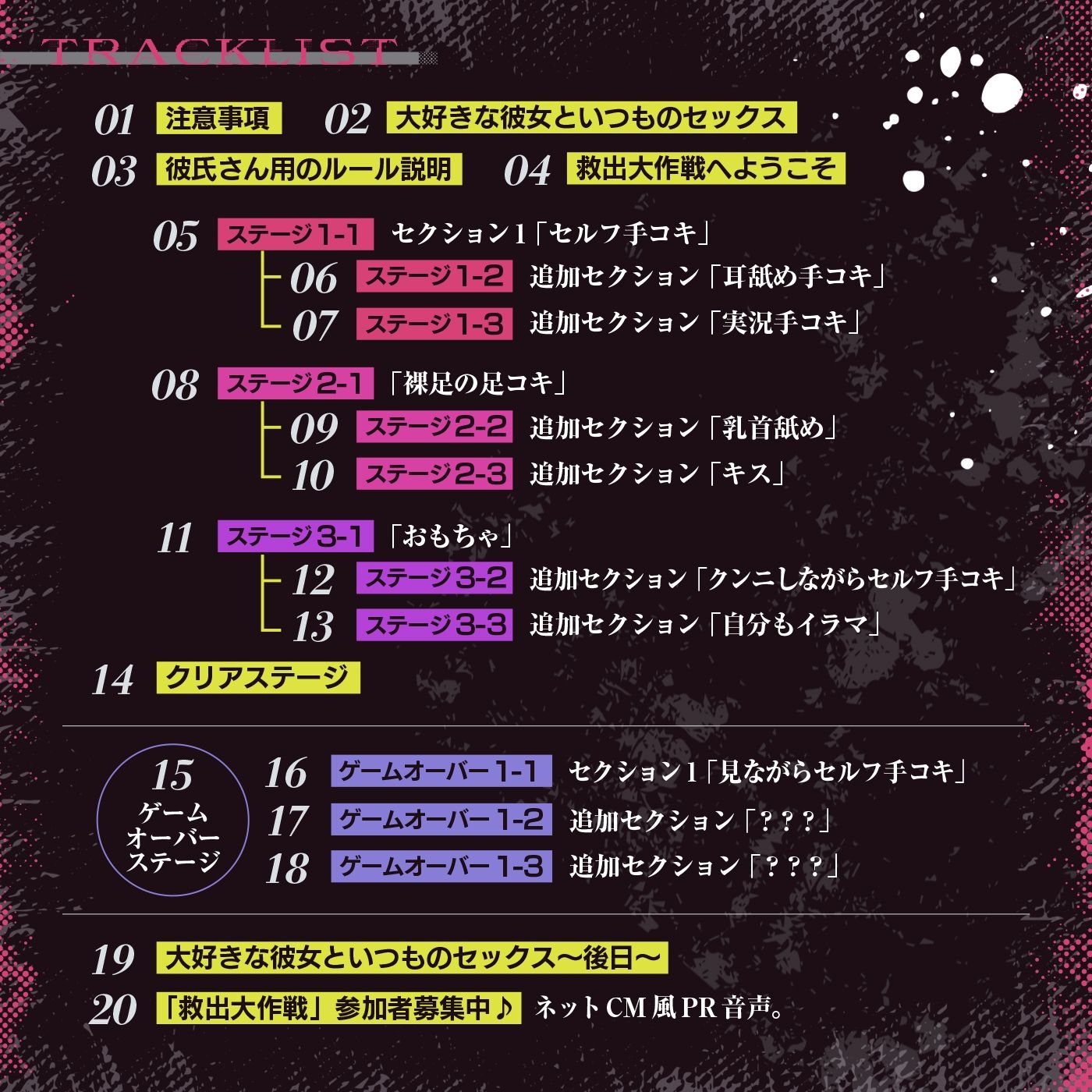 【寝取られ×寝取られ】クリア賞金一億円の射精我慢ゲーム「救出大作戦」〜アイテム使うとNTR悪化→大好きな彼女を救出せよ〜のサンプル画像 6