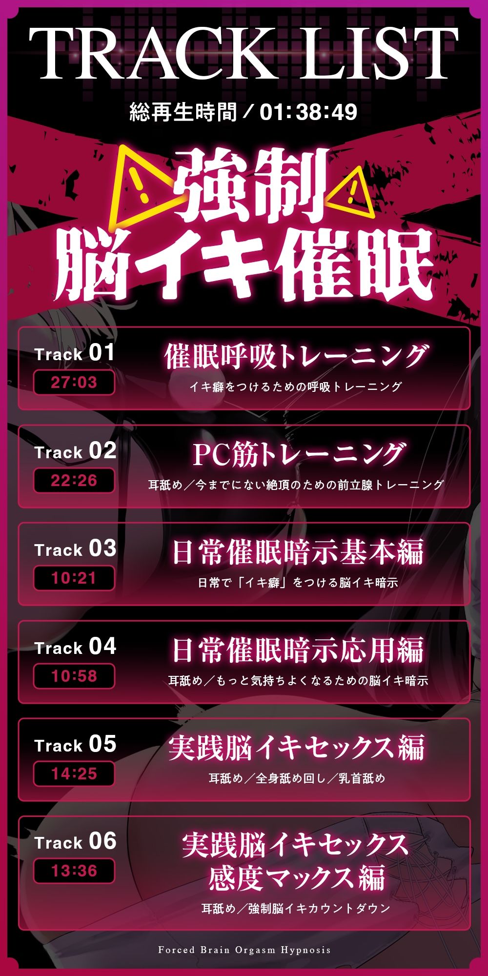 強●脳イキ催●〜7日間で堕ちるアナタの脳のイキ癖開発調教訓練〜【淫語×心情代弁×囁き催●】のサンプル画像 6