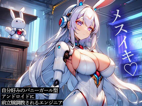 自分好みのバニーガール型アンドロイドに前立腺調教されるエンジニアの商品画像