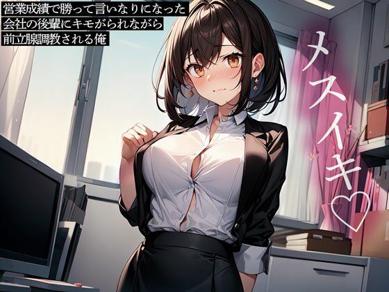 営業成績で勝って言いなりになった会社の後輩にキモがられながら前立腺調教される俺の商品画像