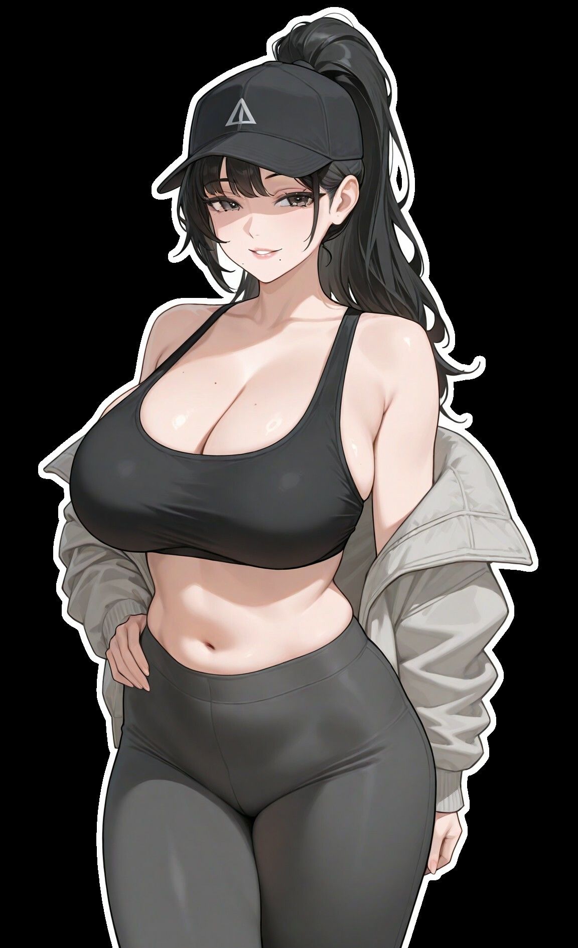 爆乳スポブラの汗だく人妻がエレベーターで俺のちんぽをしゃぶってくる【誘惑/不倫/背徳】のサンプル画像 6