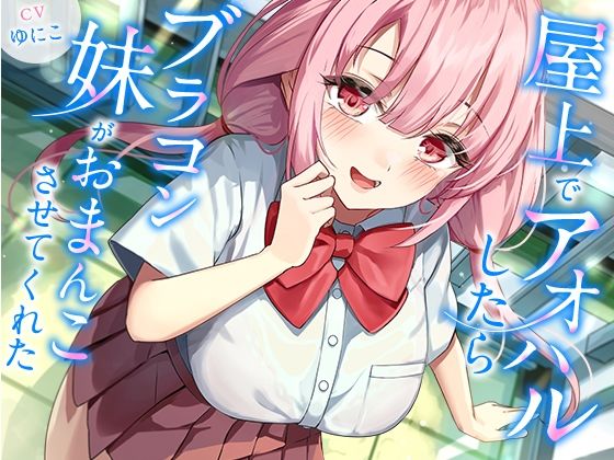 屋上でアオハルしたらブラコン妹がおまんこさせてくれた【KU100】の商品画像