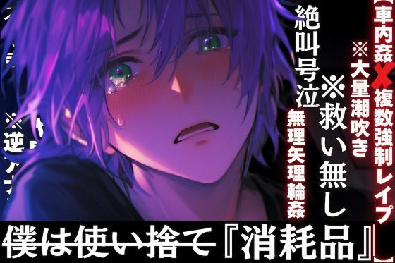 ※超危険【車内姦？？複数強●レ●プ】【絶叫号泣※救い無し】僕は『消耗品』__使われて捨てられる※アナルおもちゃ開発無理矢理輪●※大量潮吹き悶絶絶頂【水音多め】 (dvoice)
