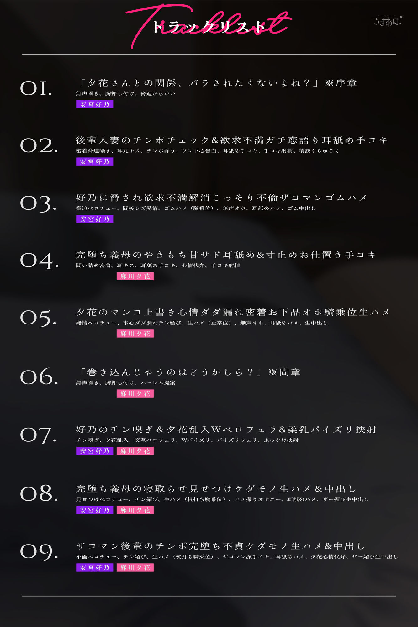 【2周年記念110円/ドスケベ差分イラスト付き】完堕ち義母とザコマン後輩があなたのチンポを貪り喰らう〜義母のガチ恋裏アリ強気メスをハメ堕としド下品3P交尾〜のサンプル画像 6