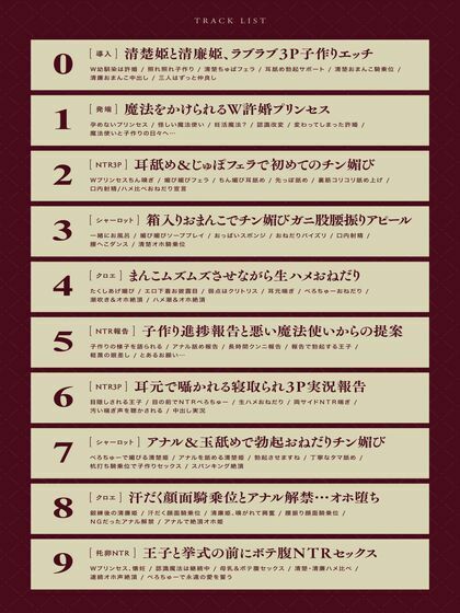 【托卵NTR】認識改変チン媚び魔法〜寝取られたW許婚プリンセス〜【Wオホ声快楽堕ち】のサンプル画像 6