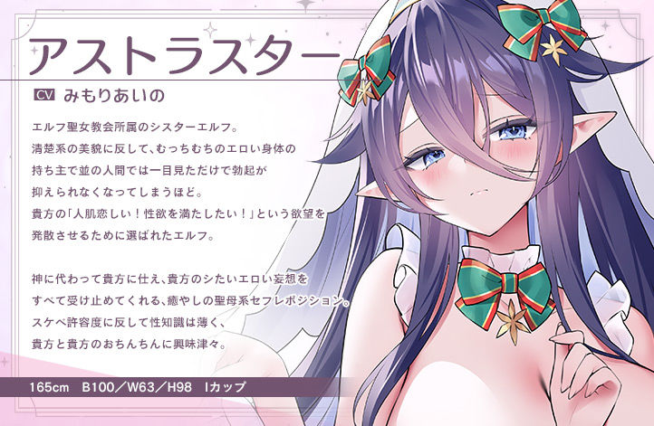 【6時間超え】エルフパラダイス〜性なる夜にようこそ♪エロフたちのドスケベクリスマススペシャル〜のサンプル画像 3