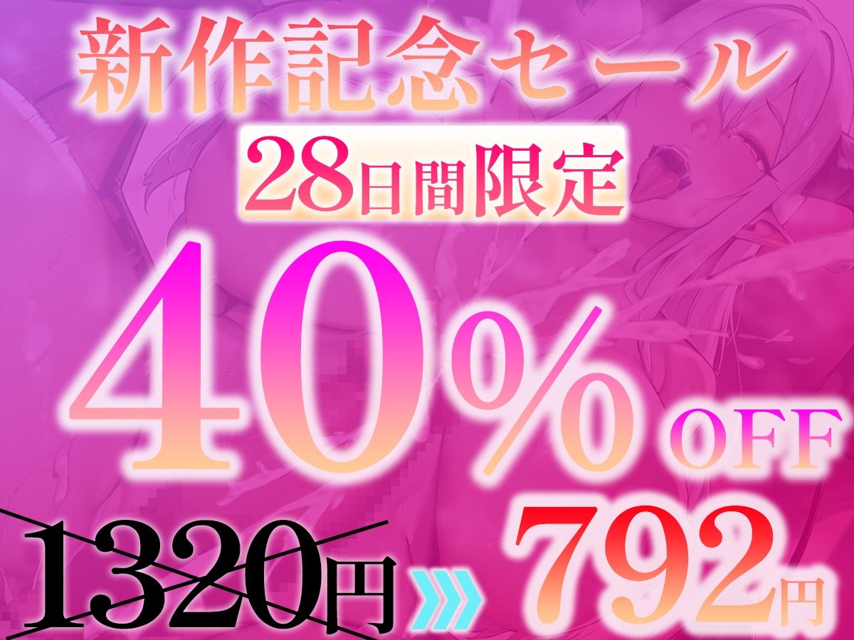 ふたなりサキュバスに低音で「メスになれ♪」と囁かれながらザーメン流し込まれて、妊娠確定メス堕ち孕ませ逆アナルで完全屈服【高音質KU100】のサンプル画像 1