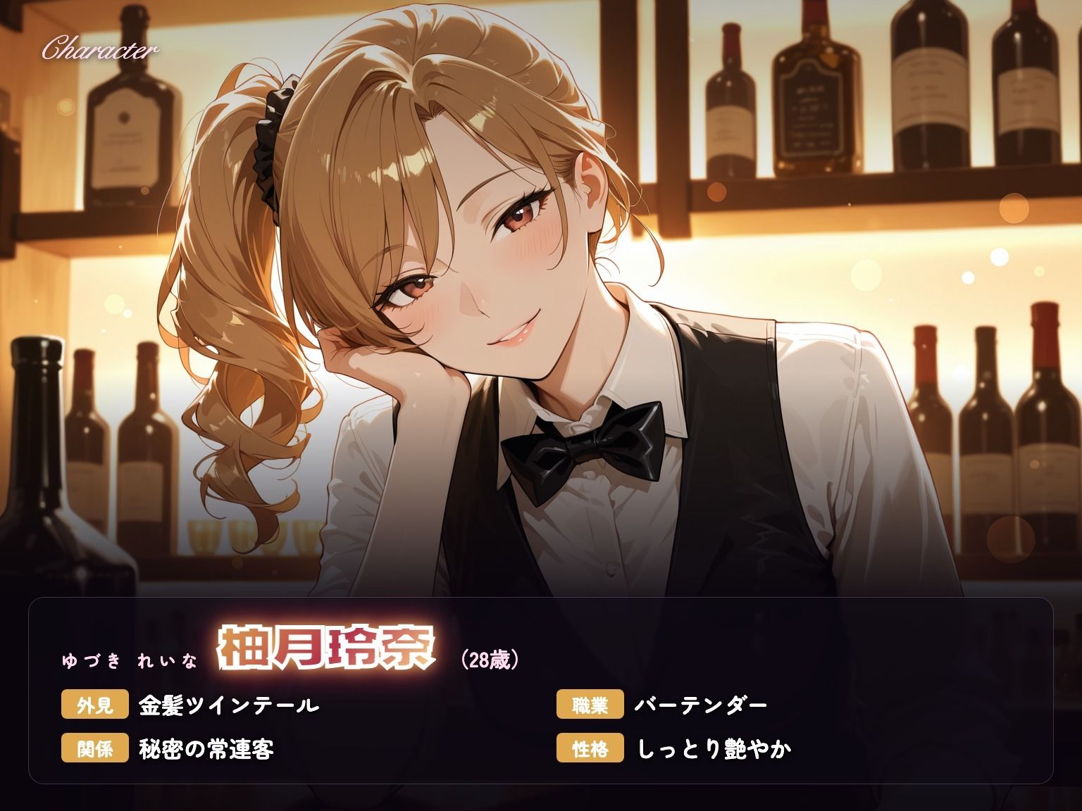 【総集編4時間】バーテンダーのお姉さんのささやきセックス（CG120枚付）のサンプル画像 1