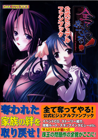 全て奪ってやる! 公式ビジュアルファンブックの表紙