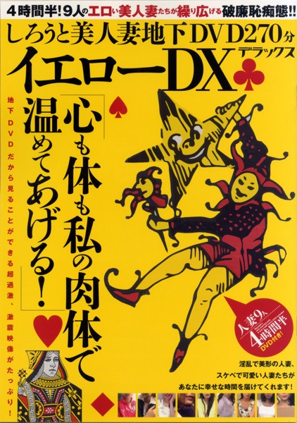 しろうと美人妻地下DVD270分イエローDX