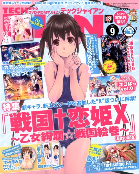 TECH GIAN 2015年09月号の表紙