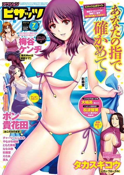 アクション ピザッツ 2016年07月号の表紙